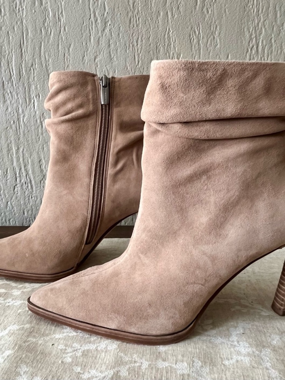 Vince Camuto Presindal Slouch Booties, Sz 8